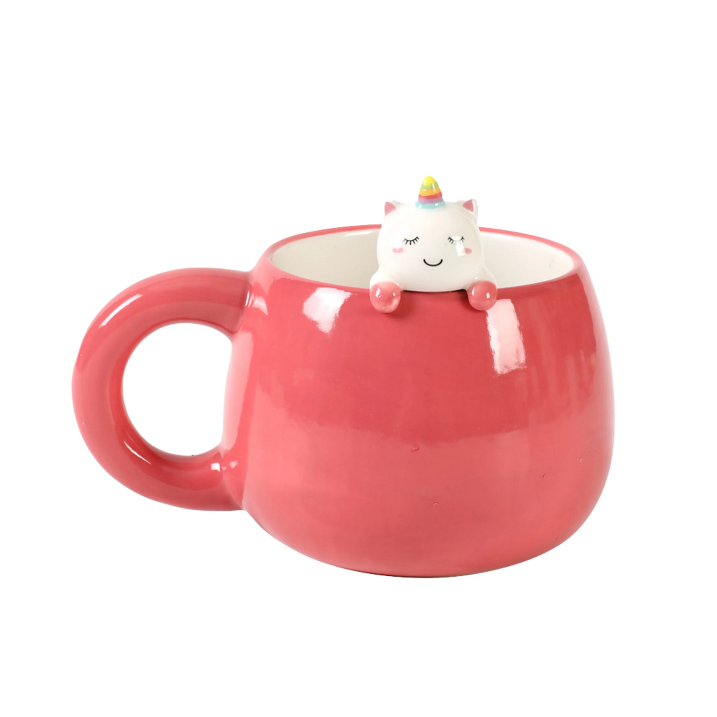 Ceramic Mug with Charm