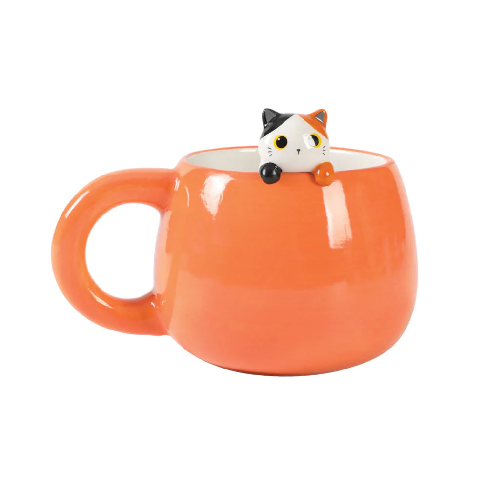 Ceramic Mug with Charm